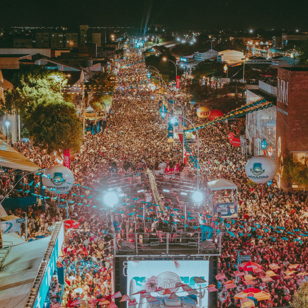 Pingo da Mei Dia 2026: Confira a ordem das atrações que vão abrir o Mossoró Cidade Junina!