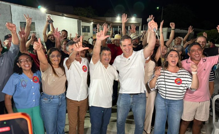 Cadu de Lula é recebido pelo vice-prefeito e por lideranças em São José do Campestre