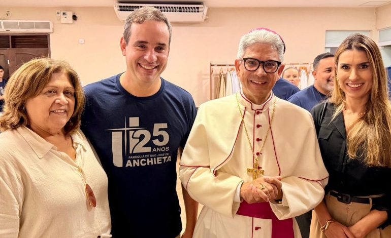 Cadu celebra os 25 anos da Paróquia de São José de Anchieta, em Natal